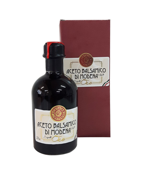 Aceto Balsamico di Modena I.G.P. - Bottiglia Sigillo ORO ml. 250