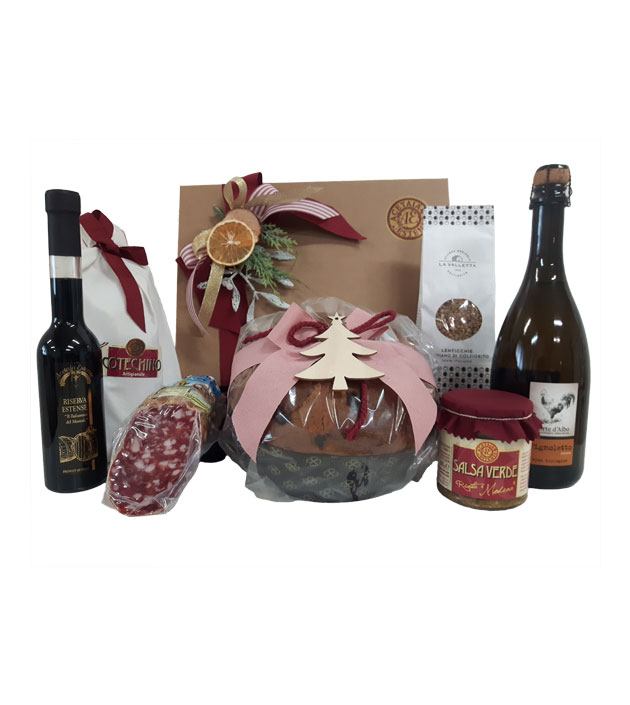 Confezione regalo con prodotti ditipi di Modena artigianali
